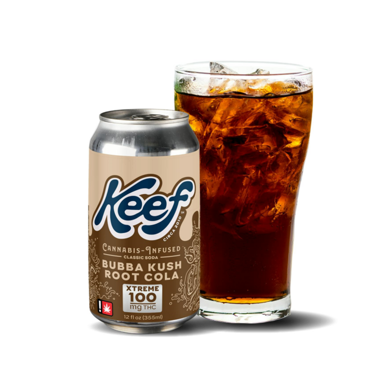 100mg Bubba Kush Root Cola Drink