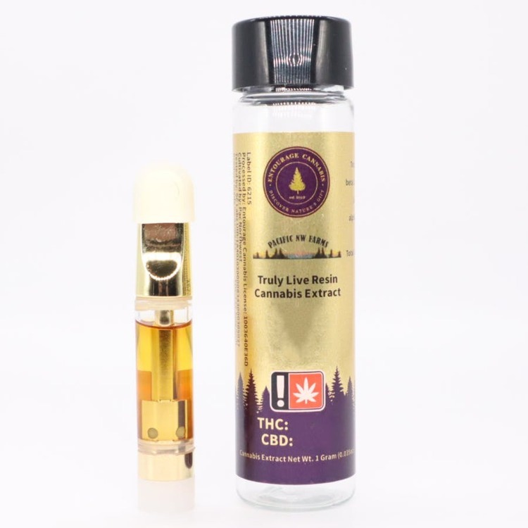 Entourage Live Papaya Cake 1g Cart