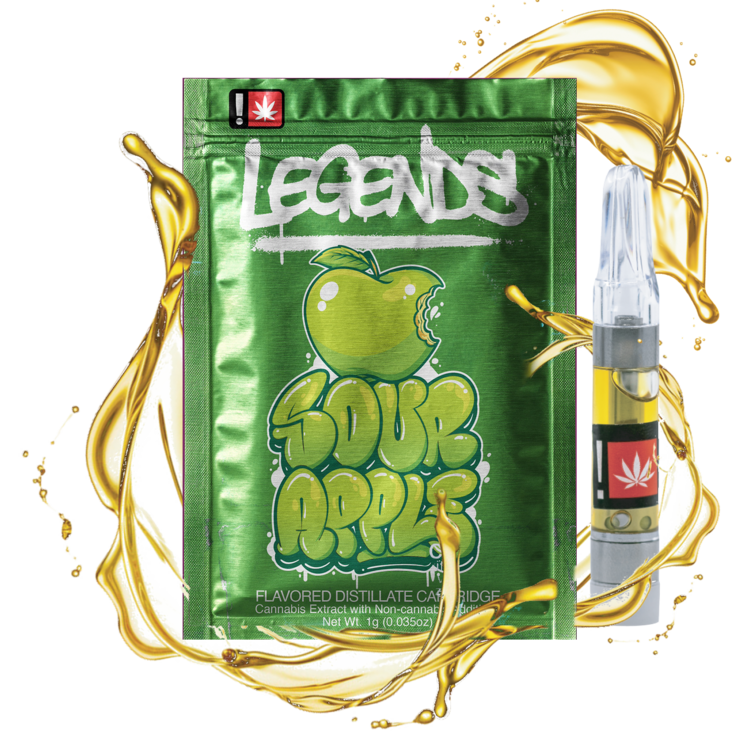 Sour Apple 1g Cart