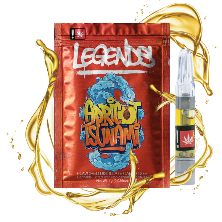 Apricot Tsunami 1g Cart