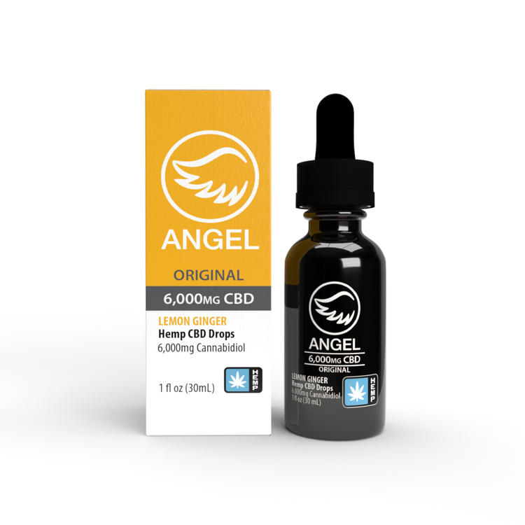 CBD 6000mg Lemon Ginger Tincture