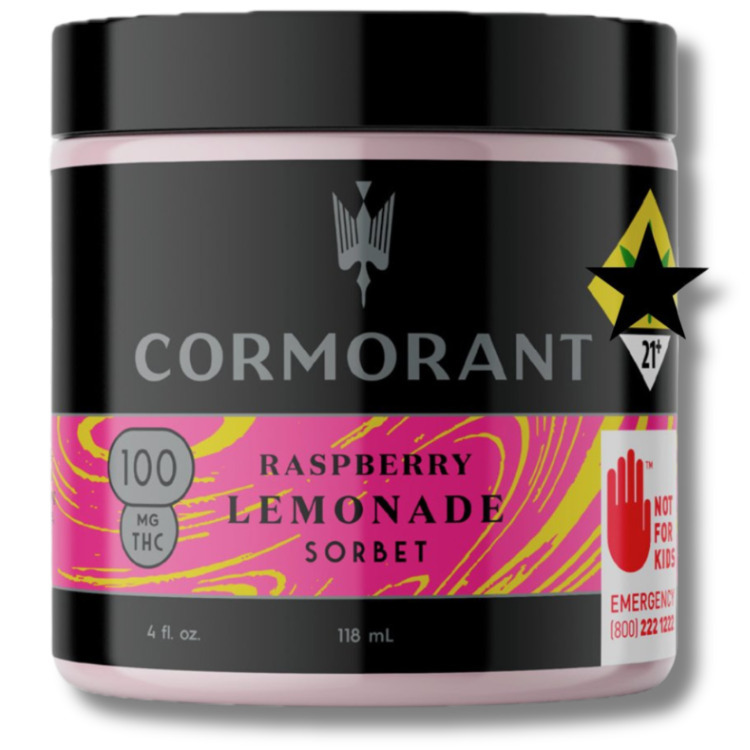 4oz Raspberry Lemonade Sorbet 1:1 gbs