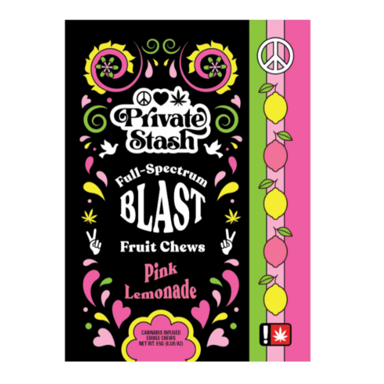 100mg Pink Lemonade Fruit Chew