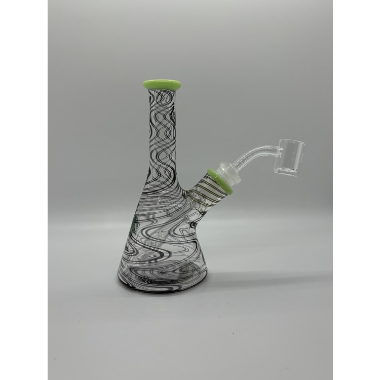 Small Crystal Glass Dab Rig