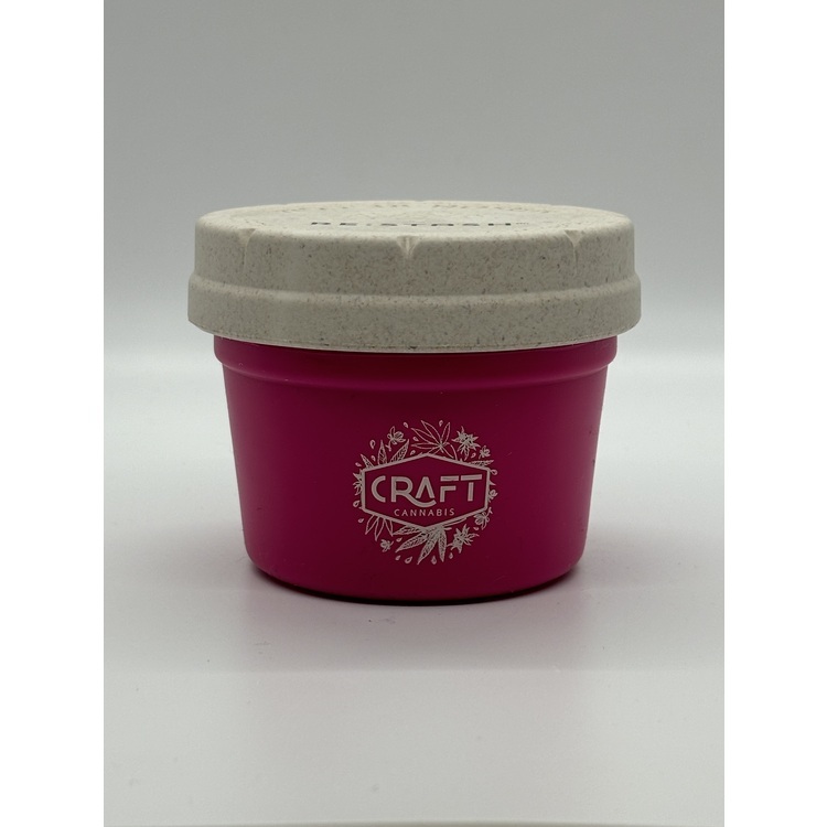 Small Pink Craft Stash Jar