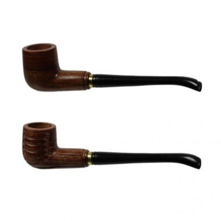 Large Wooden Hand Pipe