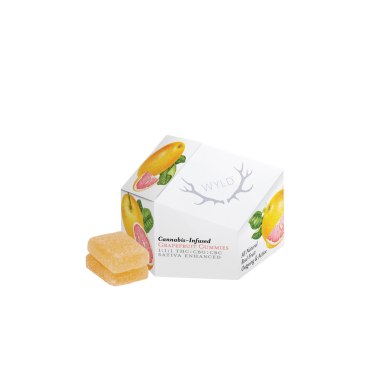 100mg Grapefruit 1:1:1 Gummies