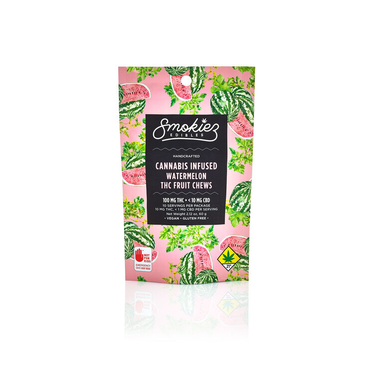 Hybrid Watermelon Fruit Chews - 100mg