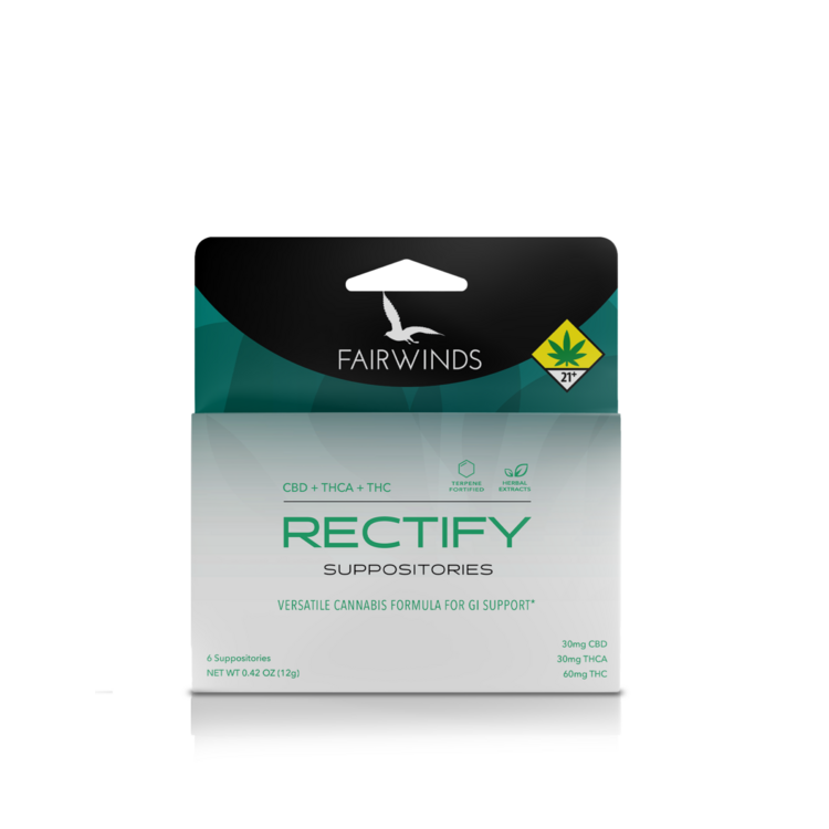 120mg Rectify Topicals Fairwinds Suppositories