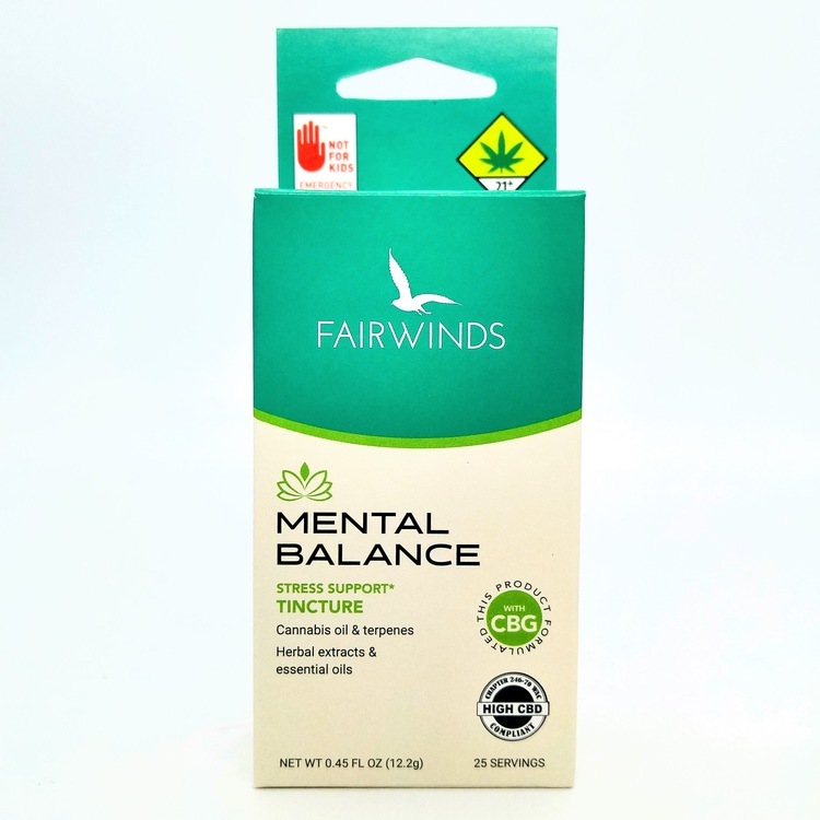 FAIR Tincture CBD Mental Balance 375mg CBD: 375mg CBG