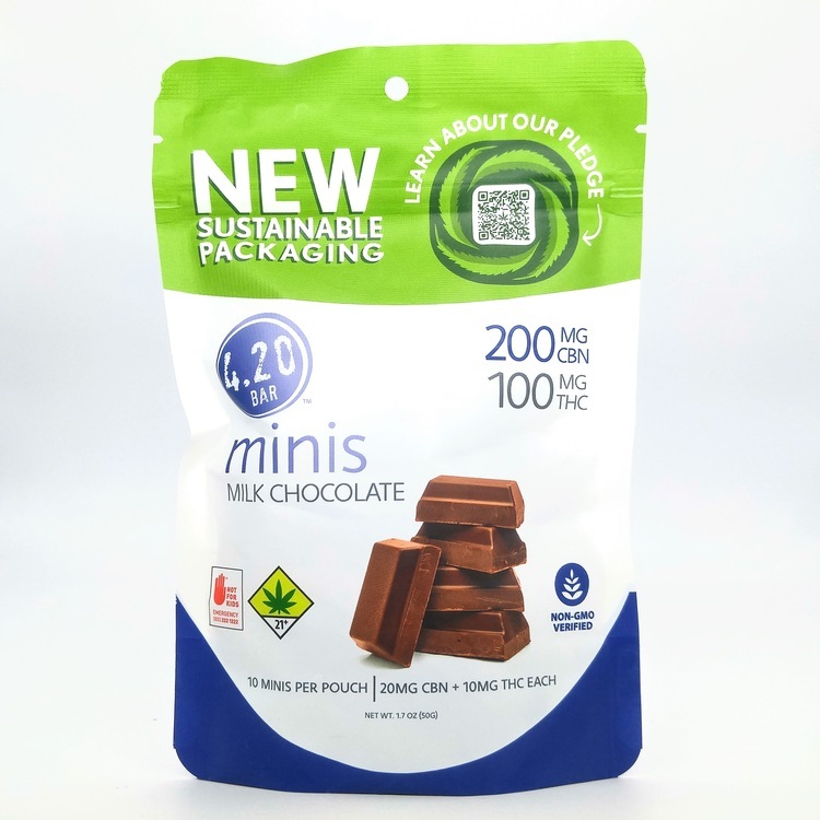 EVER Milk Chocolate CBN:THC 2:1 420 mini 10pk