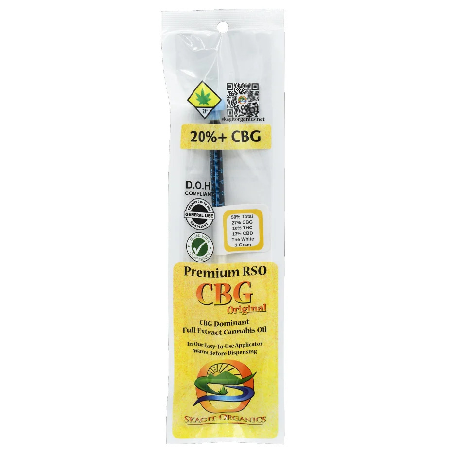 Jack Frost CBG RSO | Skagit Organics - 1g, Concentrates - Lux Pot