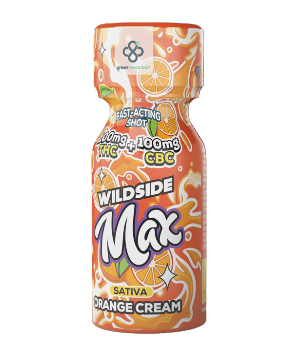 WSB Orange Cream MAX Shot 1:1 CBC 200mg - 2oz