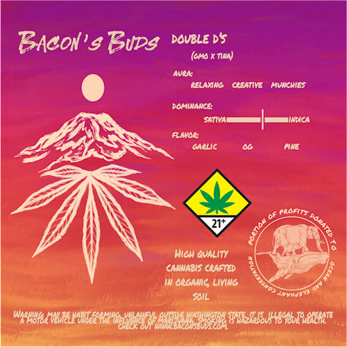 Bacon's Buds - Double D's 3.5g