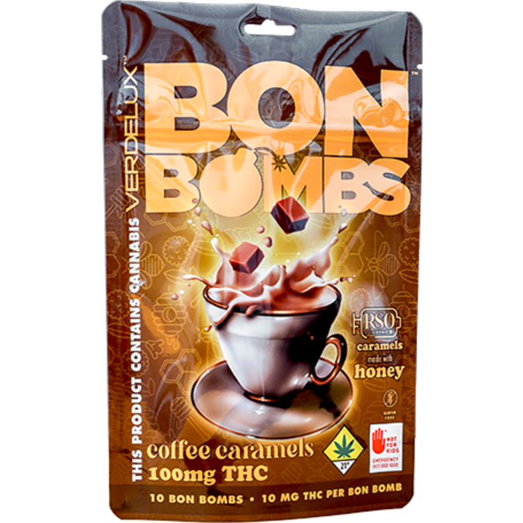 100mg Coffee Caramel Soft Candies Sativa