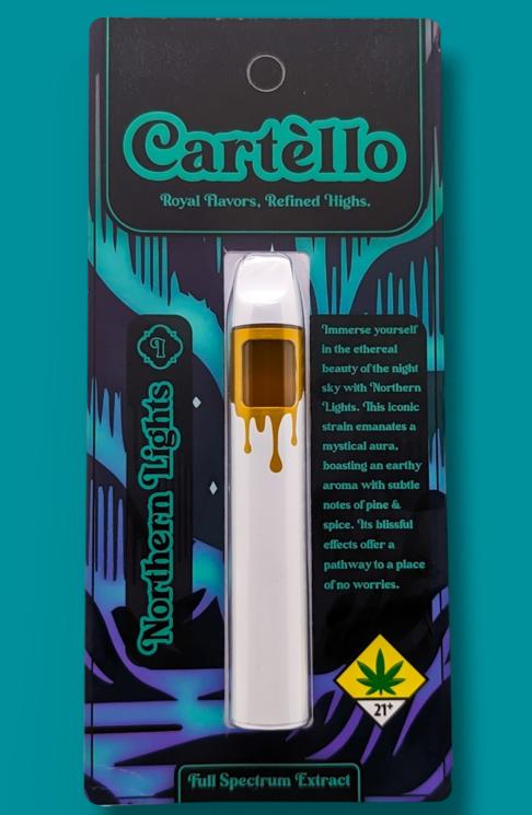 Disposable Vape Northern Lights - Cartello | Central District