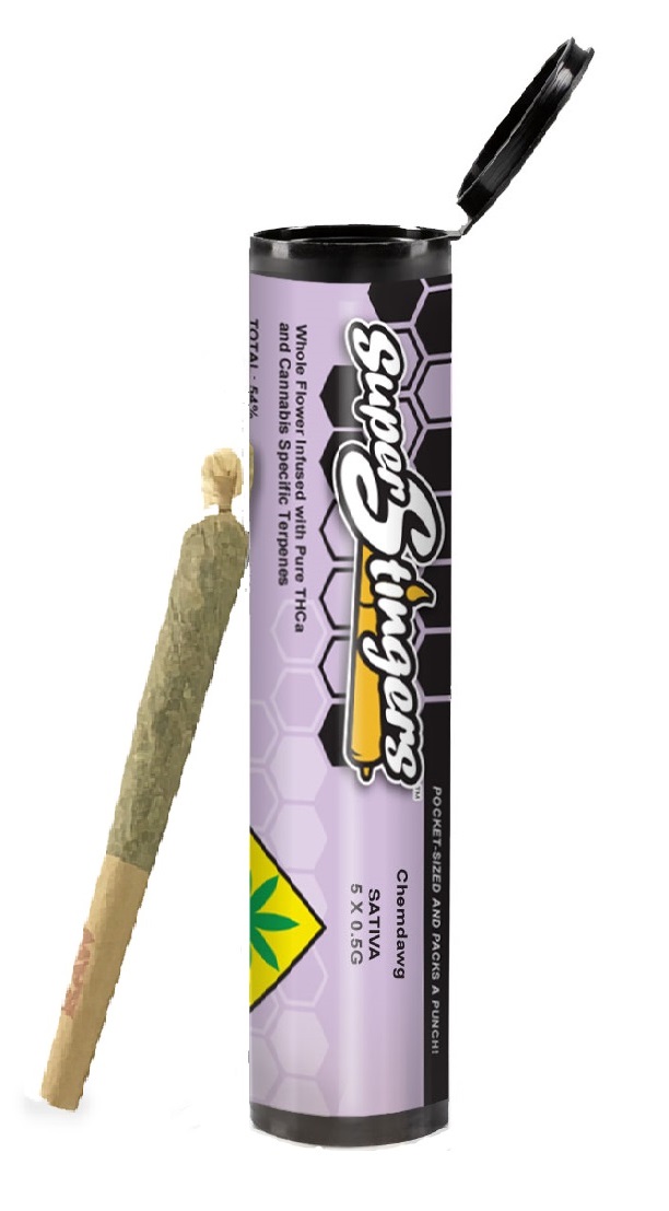 Super Stingers - Tropicana Cookies .5g Infused Pre-Roll 2pk