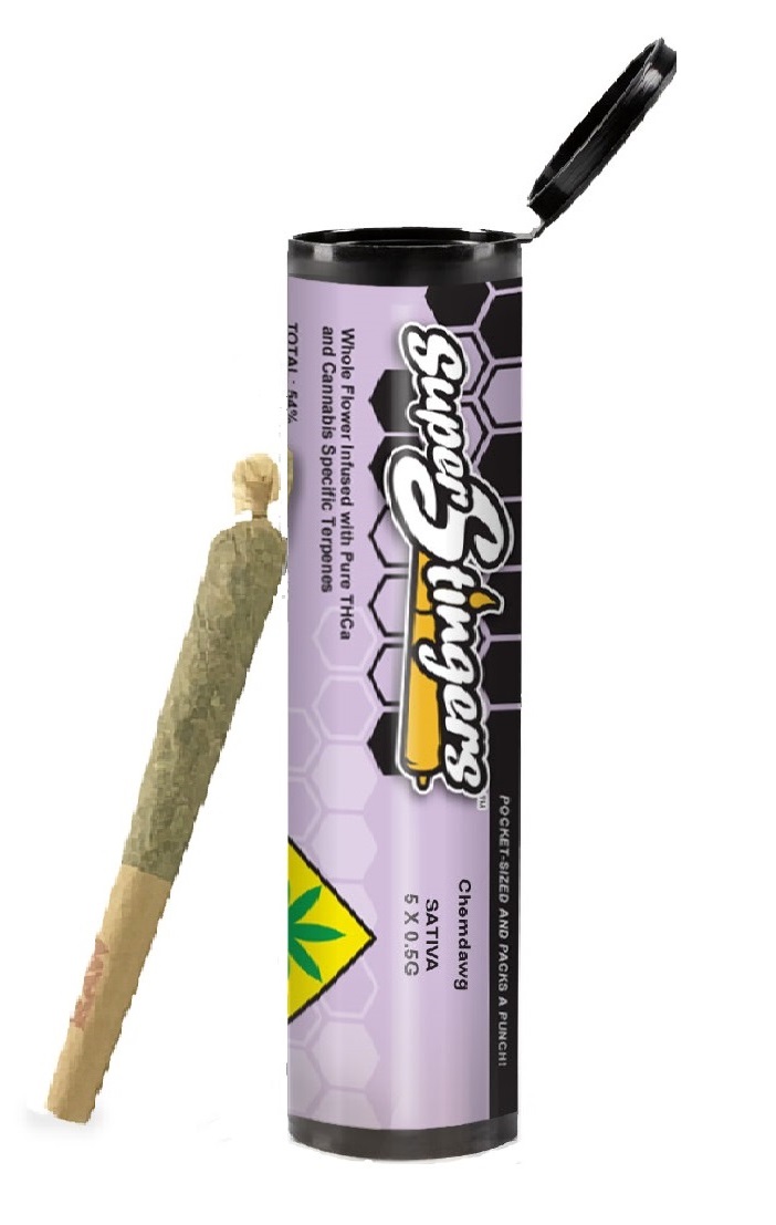 Stingers - 5pk .5g Pre-Rolls - Dutch Haze - 2.5g