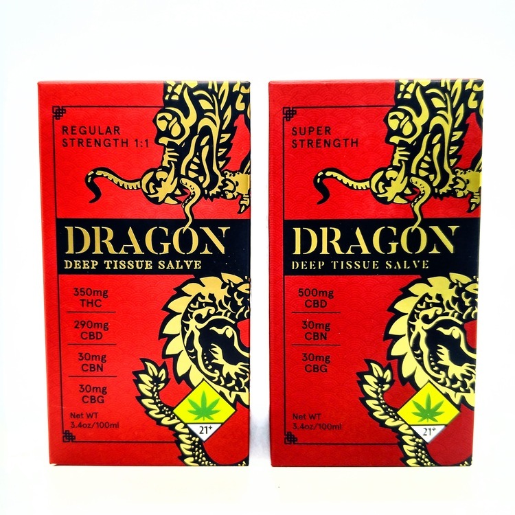 CERES Topical Balm: Roll Up Dragon Balm 1:1 CBD:THC 3.4oz