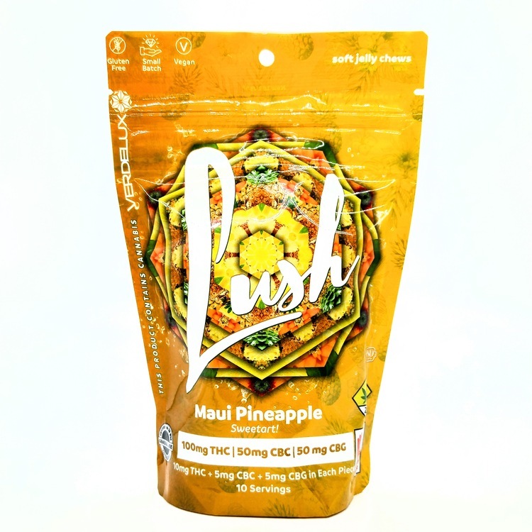 VERD Lush Maui Pineapple 2:1:1 THC:CBC:CBG 10 pack