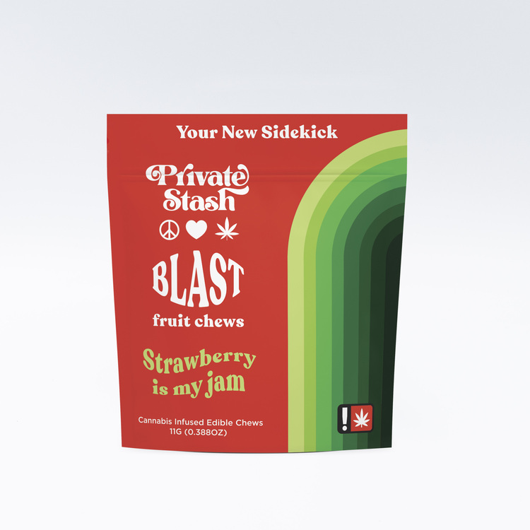 100mg Strawberry is My Jam Fruit Chew