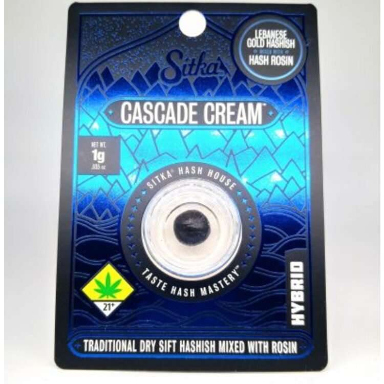 Sitka Classic Lebanese Cascade Cream Hashish @1g