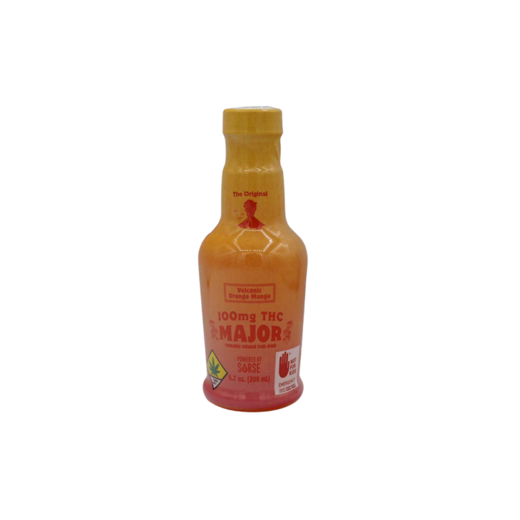 Majors Liquid Edible Orange Mango @100mg