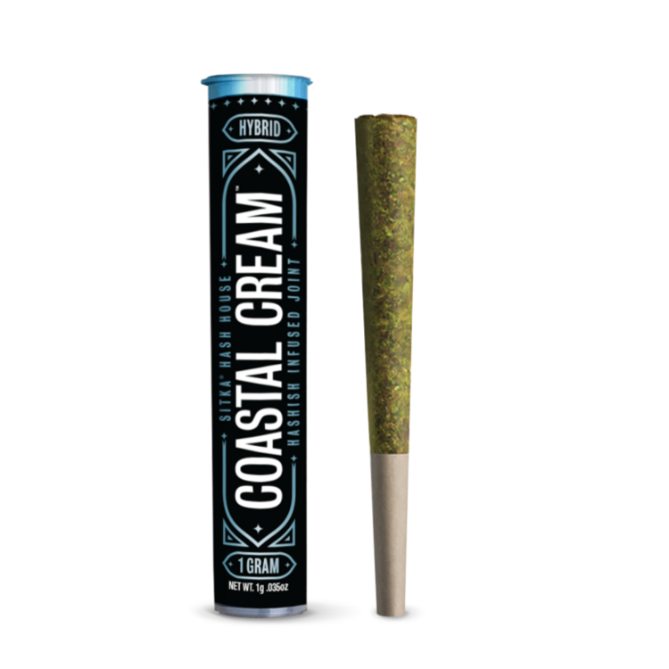 Sitka Infused Pre-Roll Classic Lebanese Cascade Cream Hashish 5pk @2g