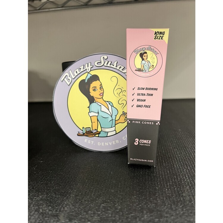 Blazy Susan Cones King Pink