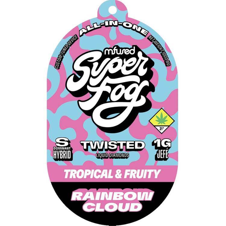 Rainbow Cloud - Twisted Liquid Diamonds Disposable Cartridge