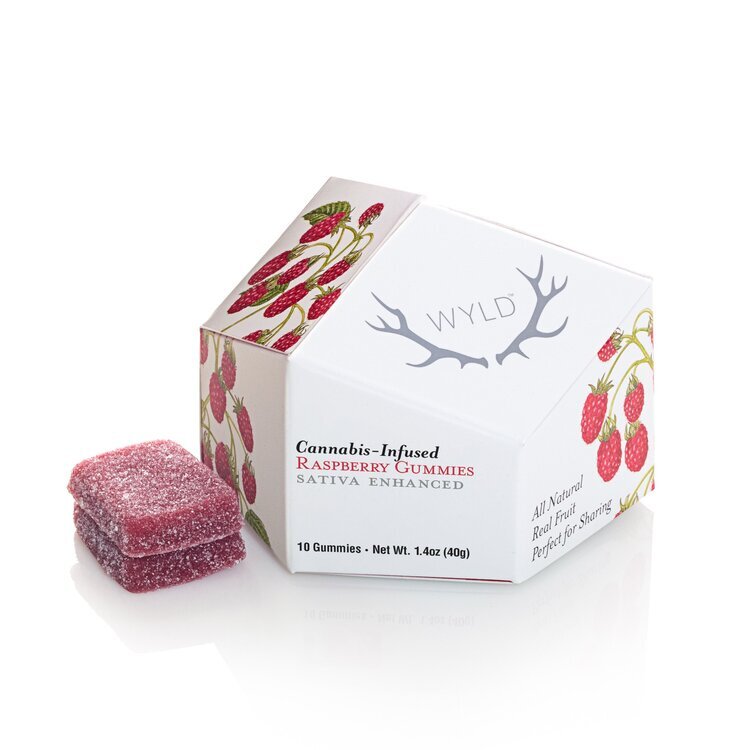 Sativa Raspberry - Gummies 100mg