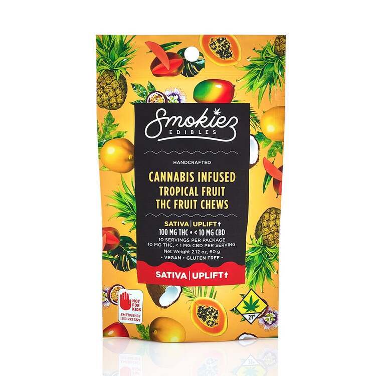 Sativa Tropical Fruit Chews - 100mg
