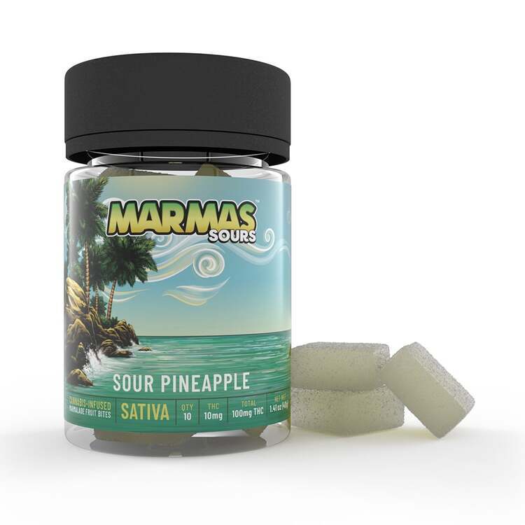 Sativa Sour Pineapple - 100mg