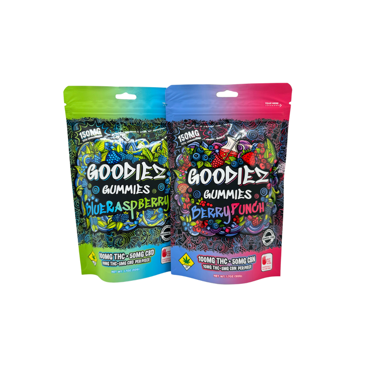 100mg THC : 50mg CBG Edible Strawberry Lemonade Goodiez