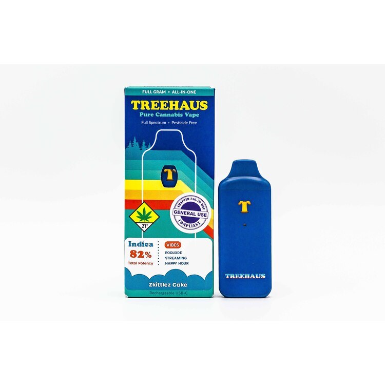 Treehaus Vape Disposable Zkittlez Cake 1g