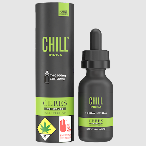 Chill Tincture THC/20mg CBN - Ceres | Central District