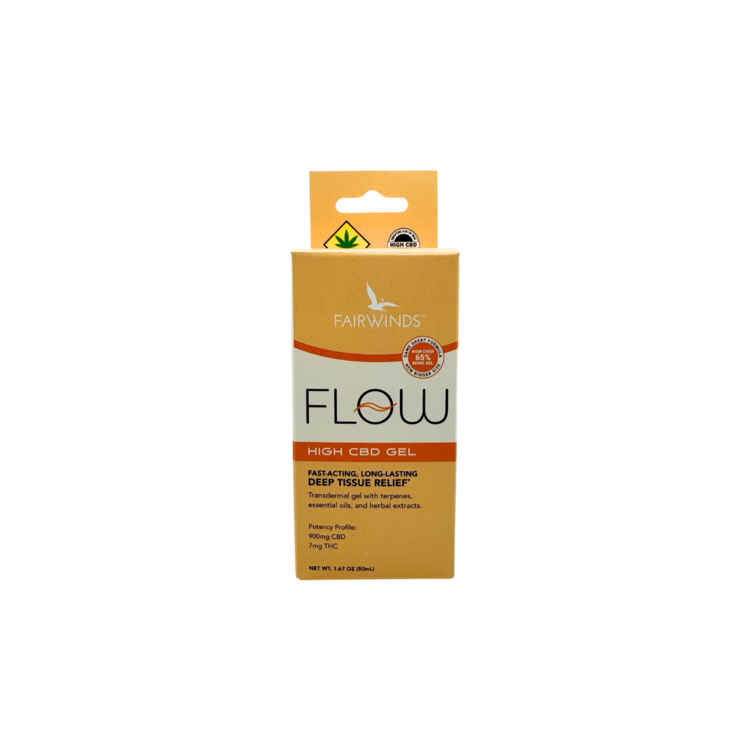 4mg THC : 500mg CBD Topical Flow Gel Fairwinds