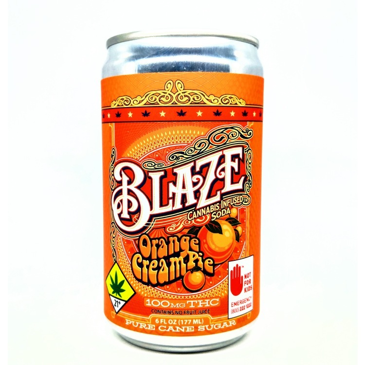 EVER BLAZE Orange Cream Pie soda 100mg