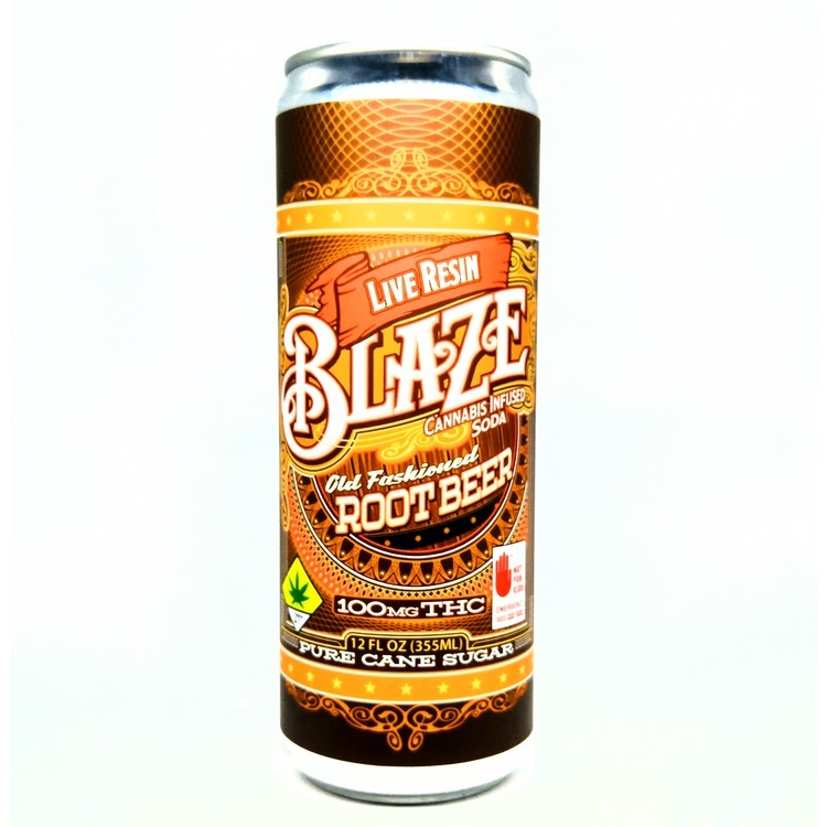 EVER BLAZE Old Fashioned Root Beer Rootbeer 100mg