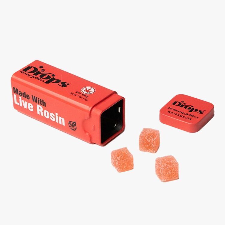100mg Cherry Soft Candies Live Rosin