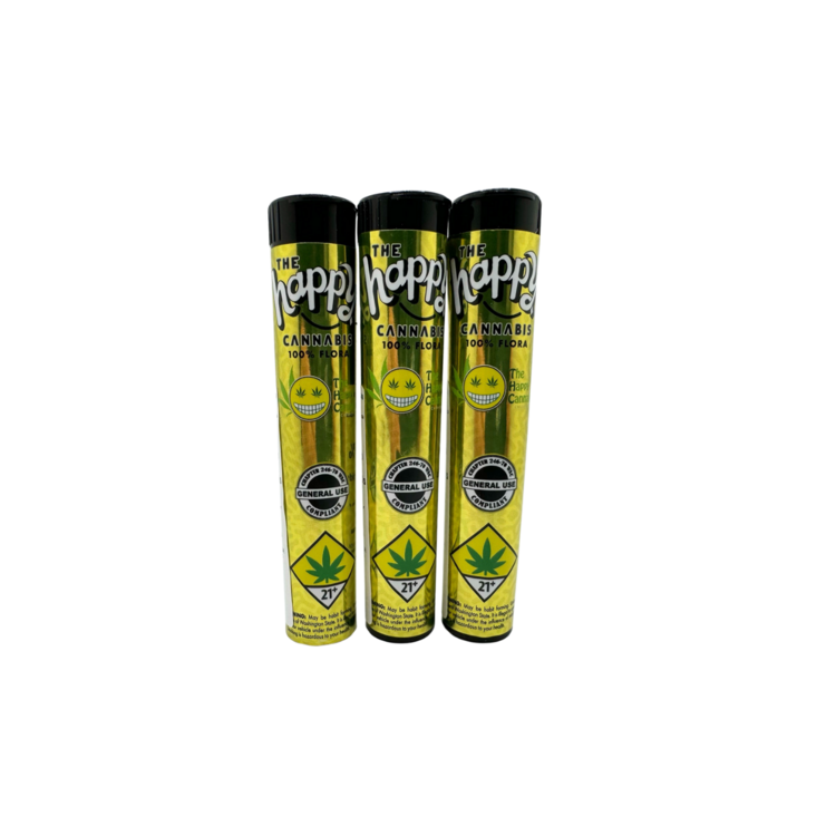 .6g x2 Infused Preroll Shatter Laughing Gas Happy Cannabis