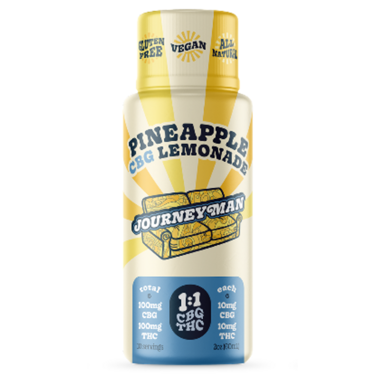 200mg Pineapple Lemonade Beverage Journeyman CBG