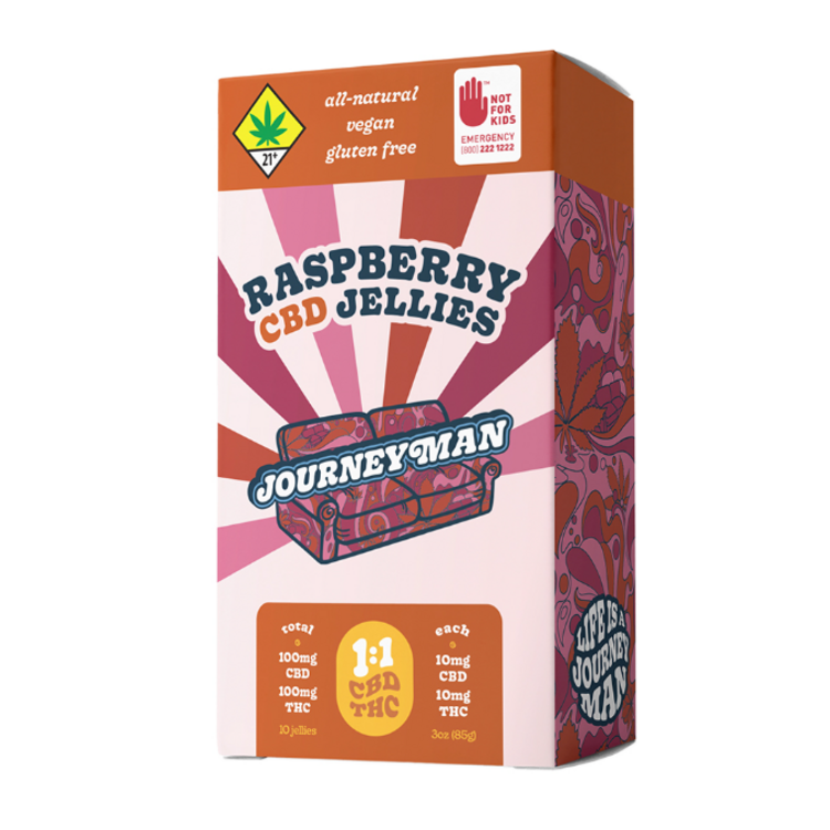 200mg Raspberry Soft Candies CBD
