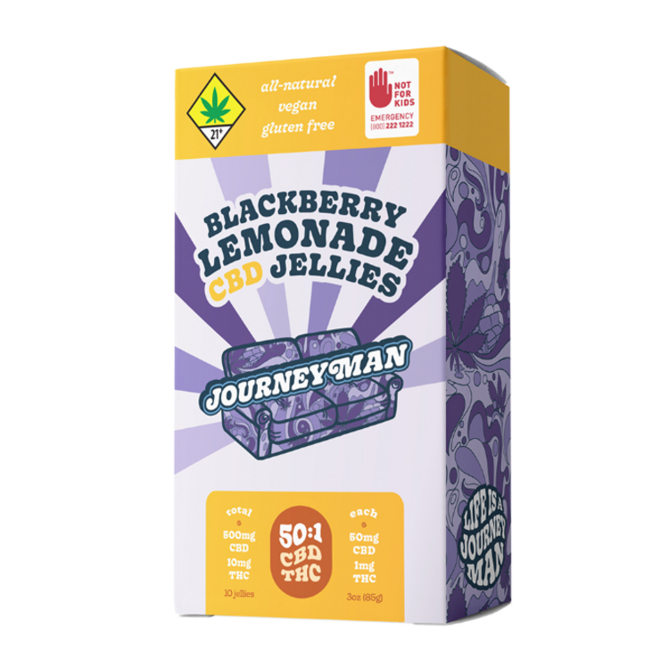 510mg Blackberry Lemonade Soft Candies CBD