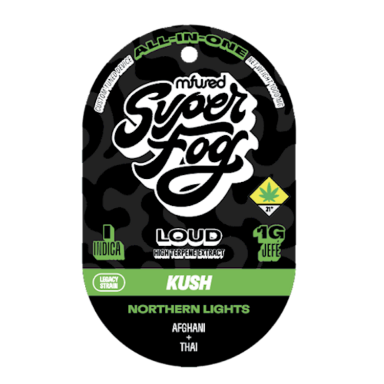 SUPERFOG LOUD: NORTHERN LIGHTS KUSH - 1 GRAM (DISP)