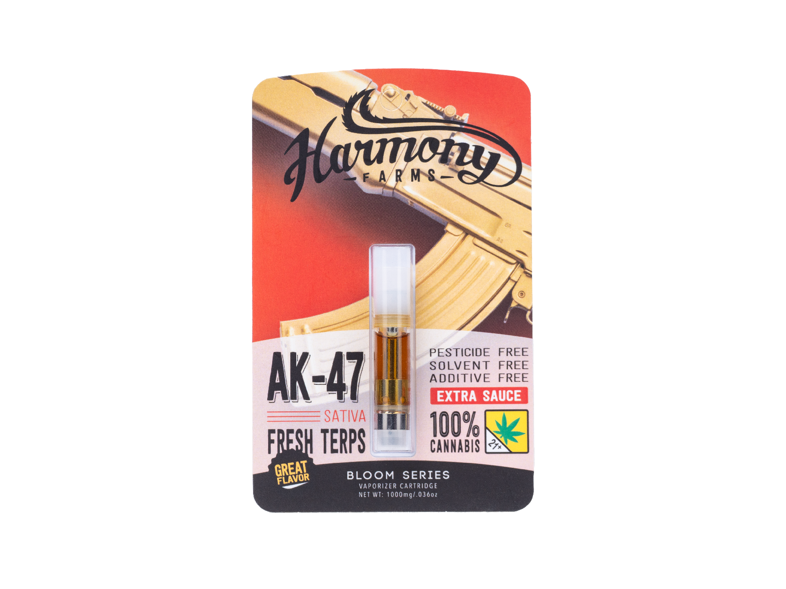 AK-47 CO2 Cartridge | Harmony Farms - 1g, Vapes