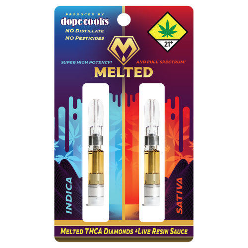 CA 2pk Purple Punch/Pineapple Express 2g Melted