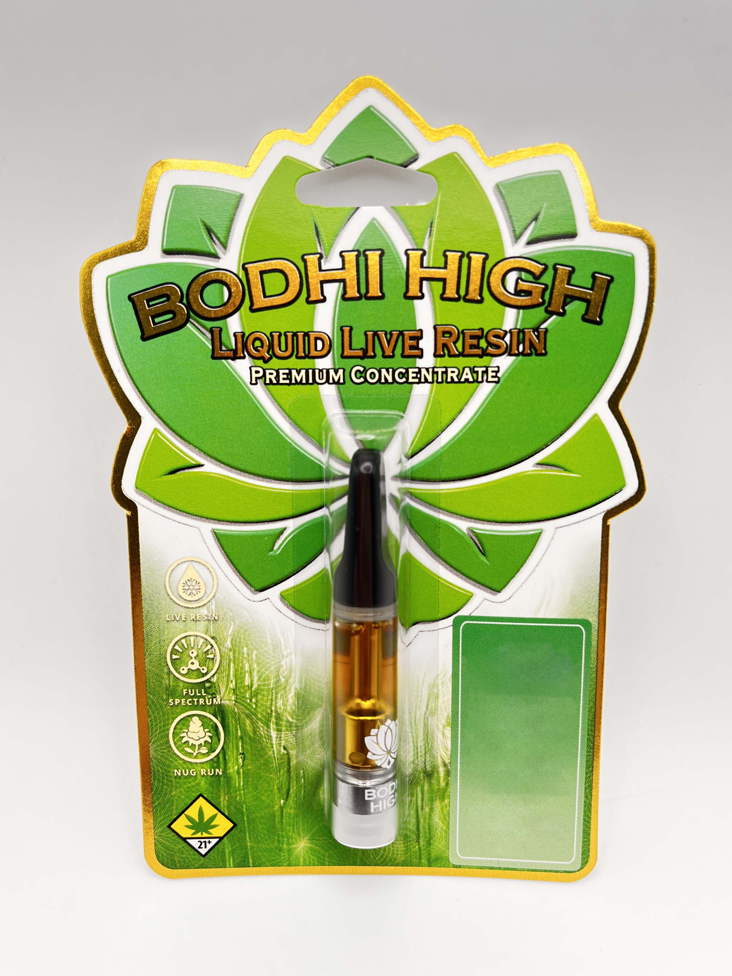 BHI Blueberry Haze Original Live Resin Cartridge 1g