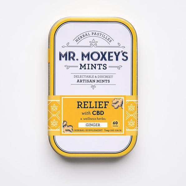 Mr. Moxey's Ginger 5:5:5 CBD Mints
