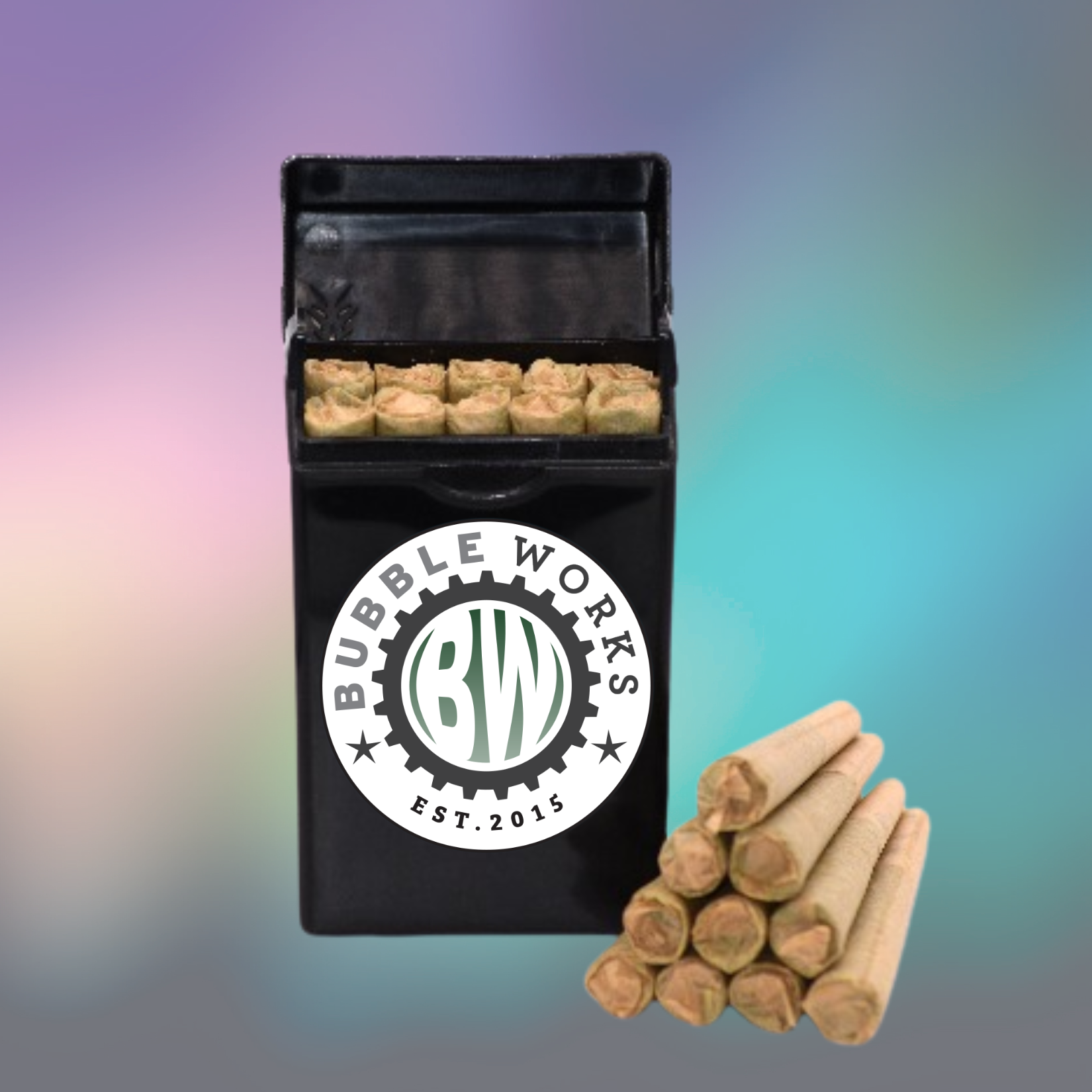 Seattle Bubble Works - CBG Mystery Machine Hash Infused Joints 10pk
